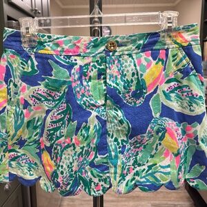 Lily Pulitzer skort.